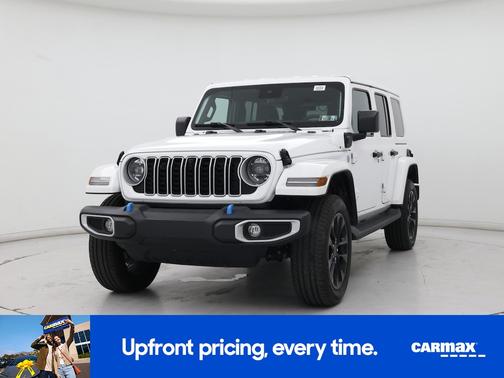 White 2024 Jeep Wrangler 4xe Sahara