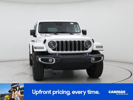 White 2024 Jeep Wrangler 4xe Sahara