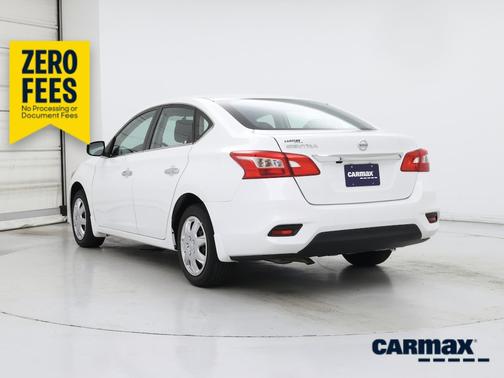 White 2019 Nissan Sentra S