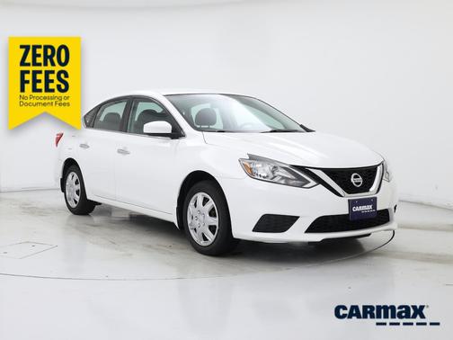 White 2019 Nissan Sentra S