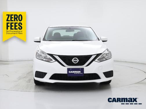 White 2019 Nissan Sentra S