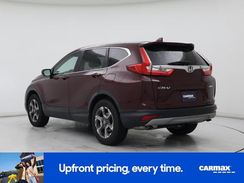 Burgundy 2018 Honda CR-V EX-L