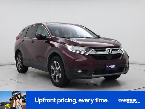 Burgundy 2018 Honda CR-V EX-L
