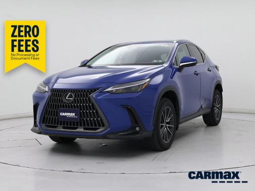 Blue 2024 Lexus NX 350