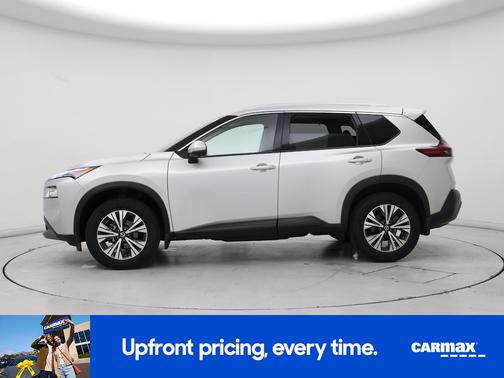 Silver 2021 Nissan Rogue SV