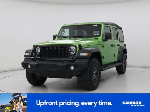 Green 2025 Jeep Wrangler Sport S