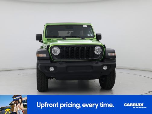 Green 2025 Jeep Wrangler Sport S