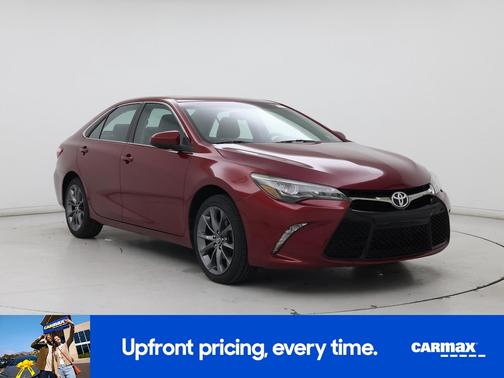 Red 2015 Toyota Camry XSE
