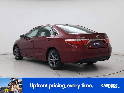 Red 2015 Toyota Camry XSE