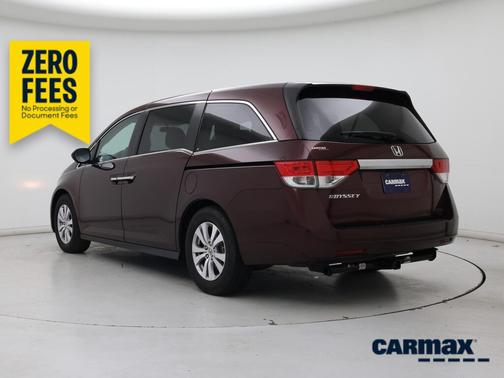 Burgundy 2015 Honda Odyssey EX