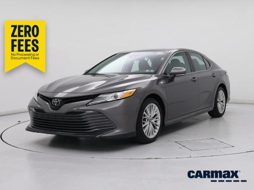 Gray 2019 Toyota Camry XLE