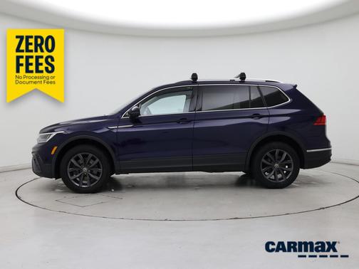 Blue 2022 Volkswagen Tiguan SE