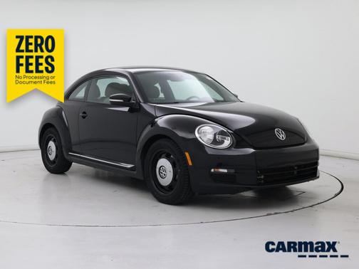 Black 2016 Volkswagen Beetle Wolfsburg Edition