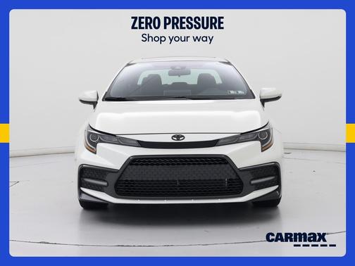 White 2021 Toyota Corolla SE