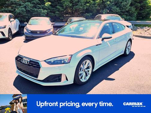 White 2021 Audi A5 Sportback Premium Plus
