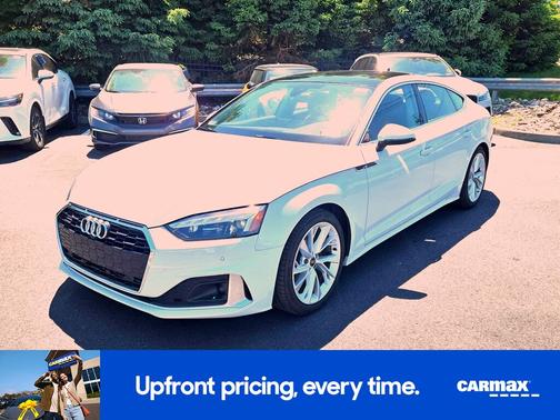 White 2021 Audi A5 Sportback Premium Plus