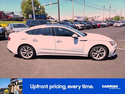White 2021 Audi A5 Sportback Premium Plus