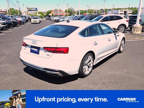 White 2021 Audi A5 Sportback Premium Plus