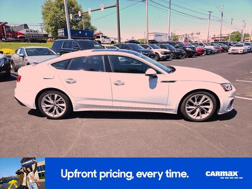 White 2021 Audi A5 Sportback Premium Plus