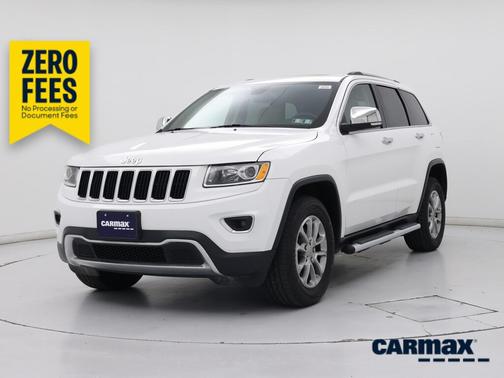 White 2016 Jeep Grand Cherokee Limited