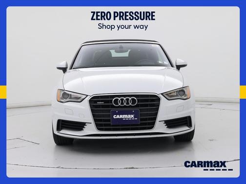 White 2015 Audi A3 Premium