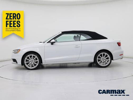 White 2015 Audi A3 Premium