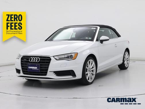 White 2015 Audi A3 Premium