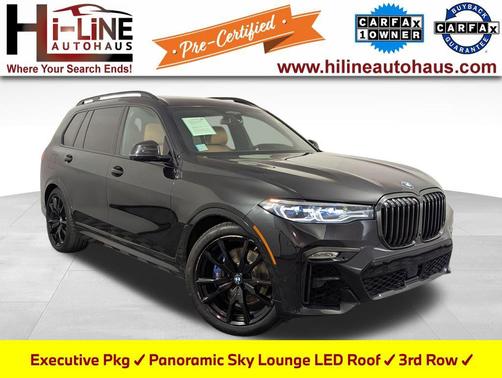 Black Sapphire Metallic 2021 BMW X7 M50i