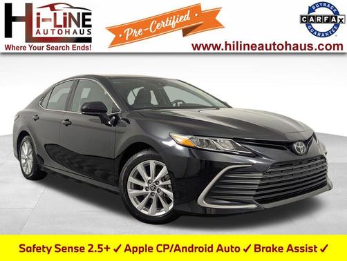 Midnight Black Metallic 2024 Toyota Camry LE