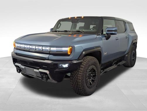 Neptune Blue Matte 2024 GMC HUMMER EV SUV 3X