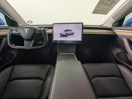 Carolina Blue 2022 Tesla Model 3 Long Range