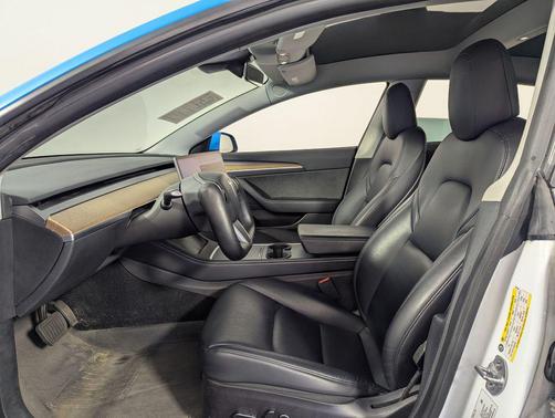 Carolina Blue 2022 Tesla Model 3 Long Range