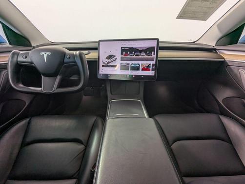 Carolina Blue 2022 Tesla Model 3 Long Range