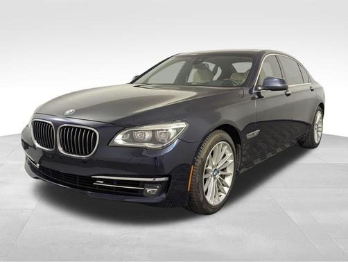 Imperial Blue Metallic 2015 BMW 750 Li