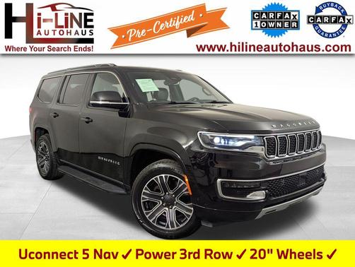 Diamond Black Crystal Pearlcoat 2024 Jeep Wagoneer Series II 4x2