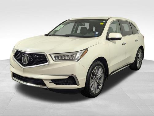 White Diamond Pearl 2018 Acura MDX 3.5L w/Technology Package