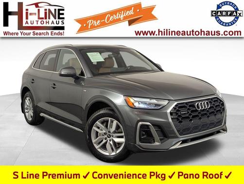 Daytona Gray Pearl Effect 2022 Audi Q5 45 S line Premium