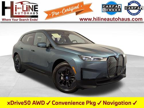 Blue Ridge Mountain Metallic 2023 BMW iX xDrive50