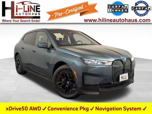 Blue Ridge Mountain Metallic 2023 BMW iX xDrive50