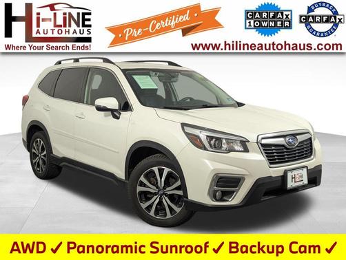 Crystal White Pearl 2020 Subaru Forester Limited