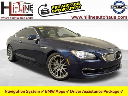 Deep Sea Blue Metallic 2013 BMW 650 650i