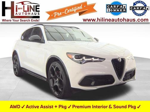 Milano White 2024 Alfa Romeo Stelvio Ti