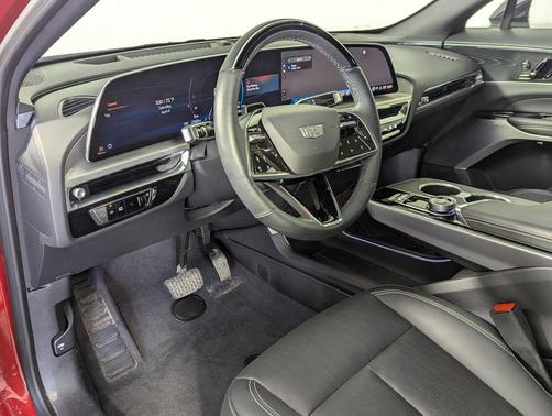 Radiant Red Tintcoat 2024 Cadillac LYRIQ Luxury