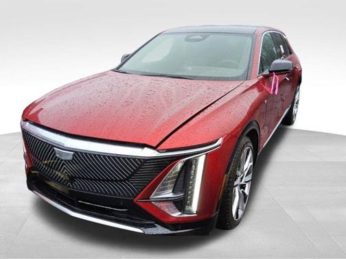 Radiant Red Tintcoat 2024 Cadillac LYRIQ Luxury