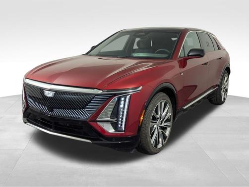 Radiant Red Tintcoat 2024 Cadillac LYRIQ Luxury