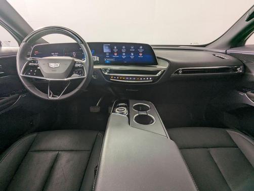 Radiant Red Tintcoat 2024 Cadillac LYRIQ Luxury