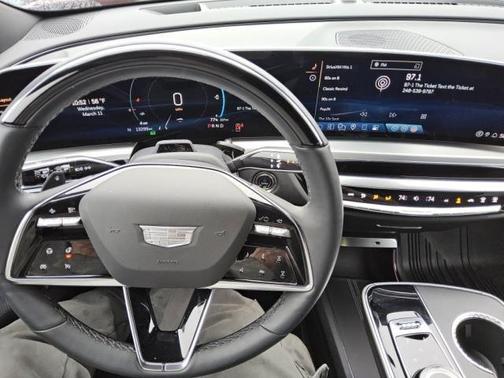 Radiant Red Tintcoat 2024 Cadillac LYRIQ Luxury