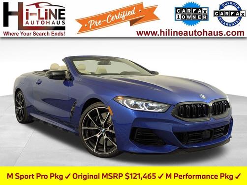 Portimao Blue Metallic 2025 BMW M850 xDrive