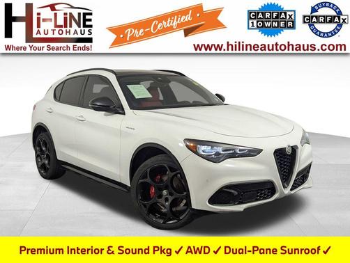Milano White 2024 Alfa Romeo Stelvio Veloce AWD