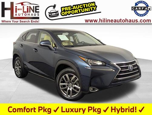 Meteor Blue Mica 2015 Lexus NX 300h 300h Luxury